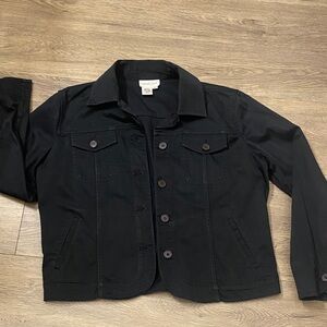 Coldwater Creek Black Jacket